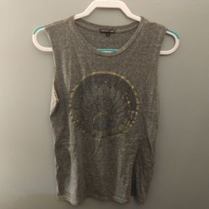 Gray tank top